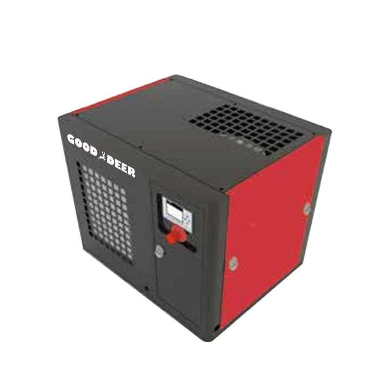 Elektrische aandrijving schroefluchtcompressor